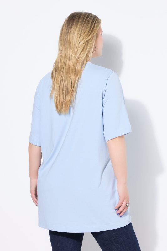 Round Neck Long Tee