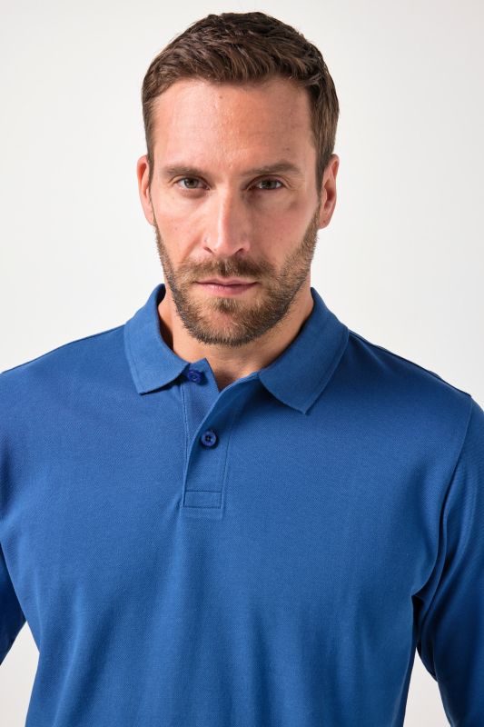 Long Sleeve Piqué Polo Shirt
