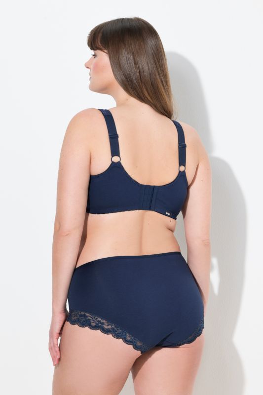 Lace Inset Wirefree Kelly Fit Support Bra