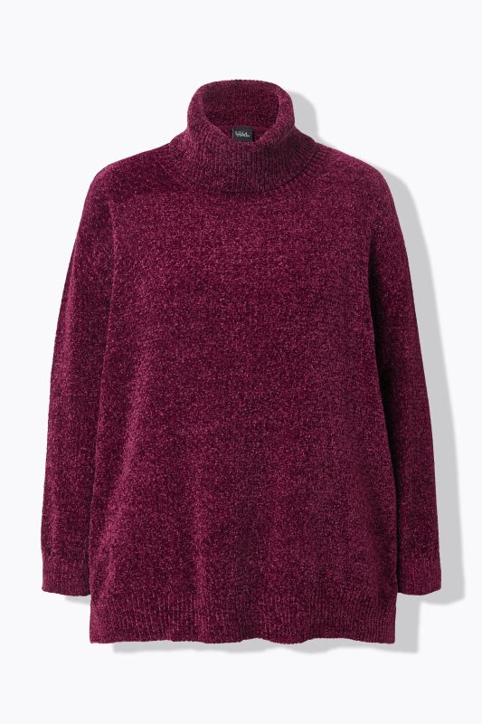 Soft Textured Chenille Oversized Fit Sweater