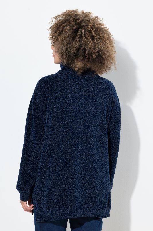 Soft Textured Chenille Oversized Fit Sweater