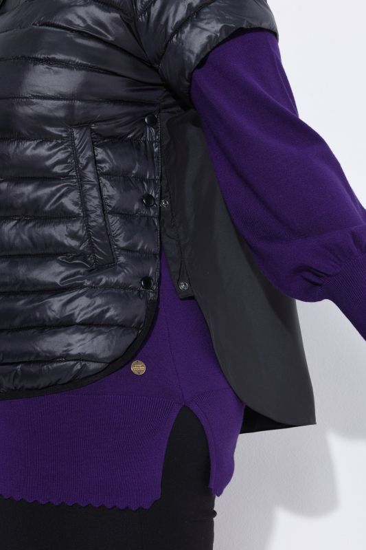 Cap Sleeve Quilted Vest