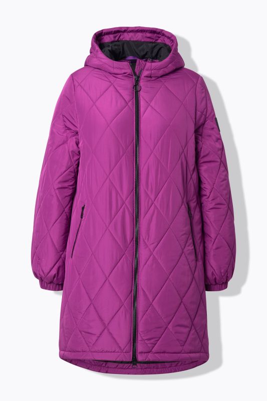 Lightly Quilted Water Repellent Coat