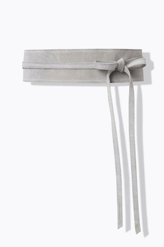 Leather Tie Belt