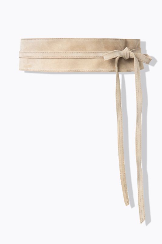 Leather Tie Belt