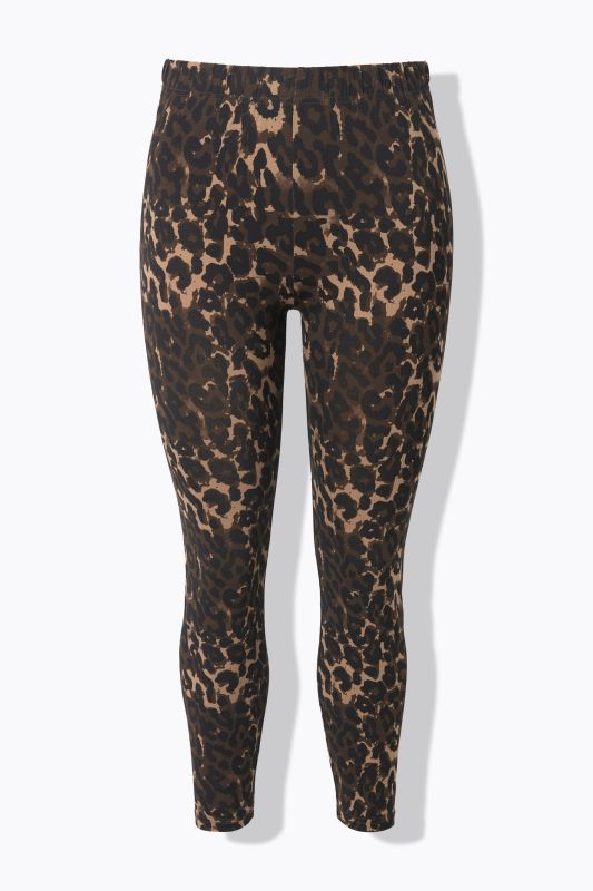 High Waisted Leopard Print Leggings