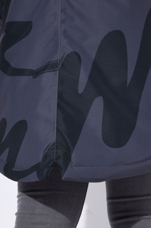 HYPRAR Scribble Print Coat