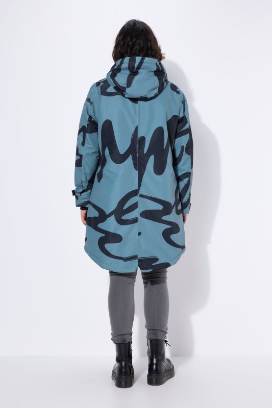 HYPRAR Scribble Print Coat