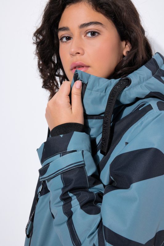 HYPRAR Scribble Print Coat
