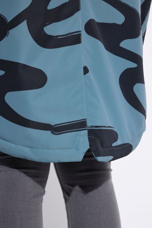 HYPRAR Scribble Print Coat