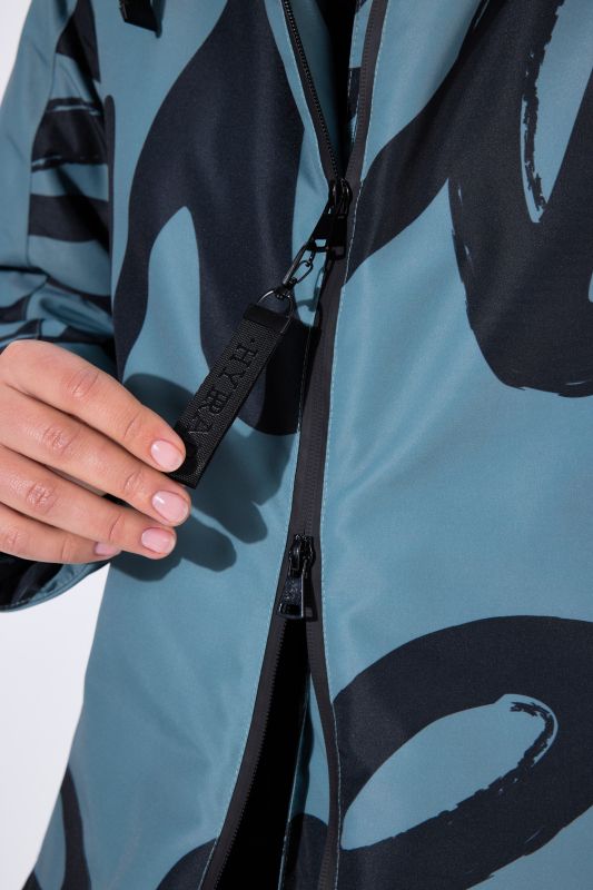 HYPRAR Scribble Print Coat