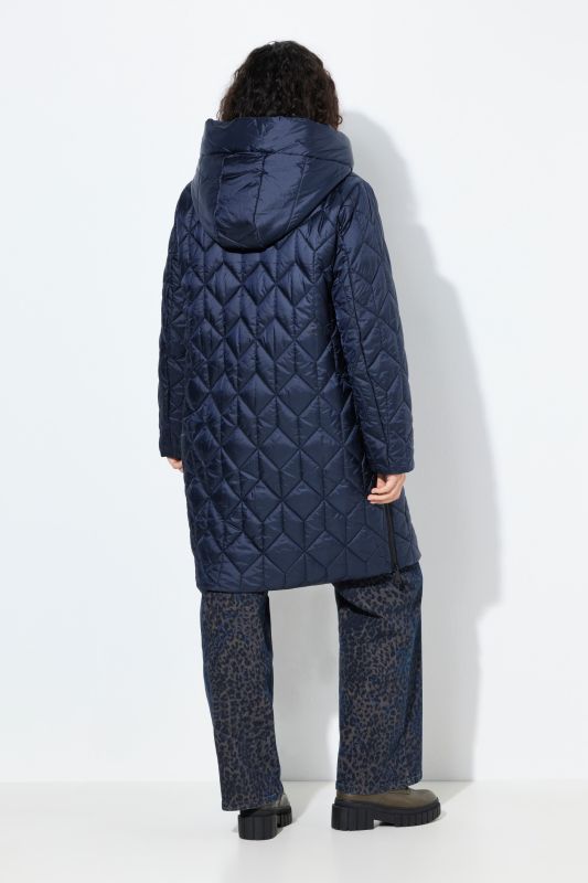 HYPRAR Diamond Quilted Water-Repellent Coat