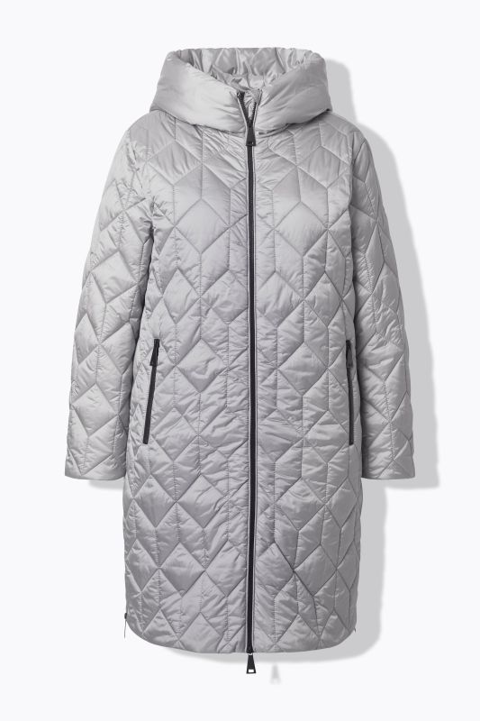 HYPRAR Diamond Quilted Water-Repellent Coat