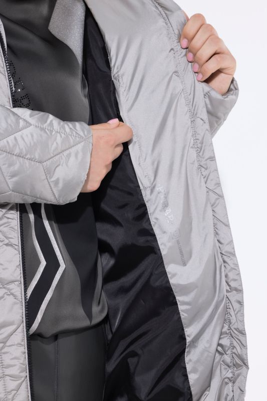 HYPRAR Diamond Quilted Water-Repellent Coat