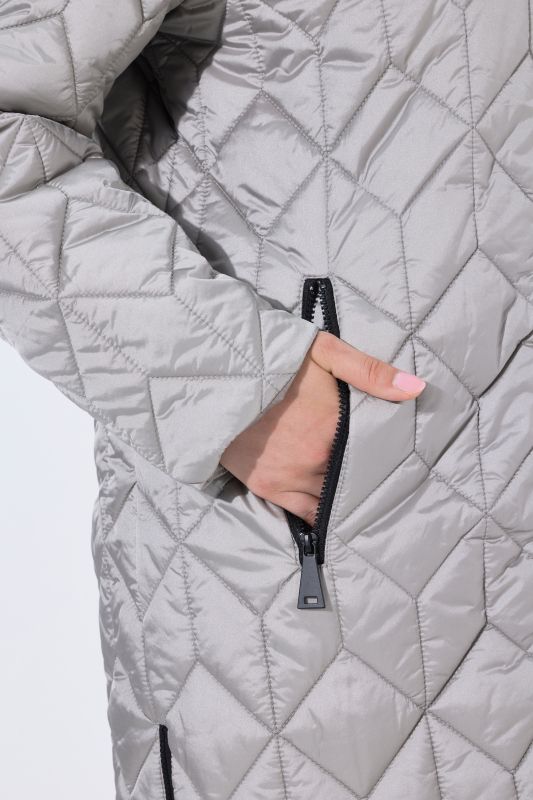 HYPRAR Diamond Quilted Water-Repellent Coat