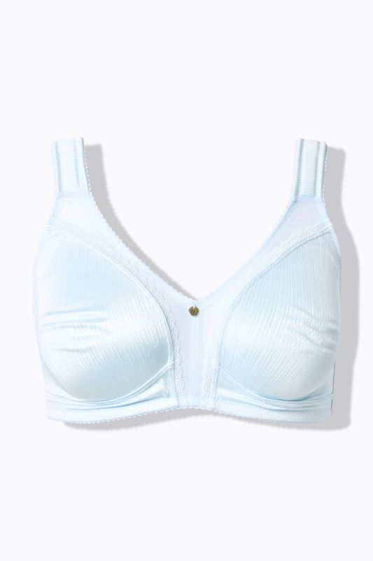 Satin and Lace Minimizer Bra