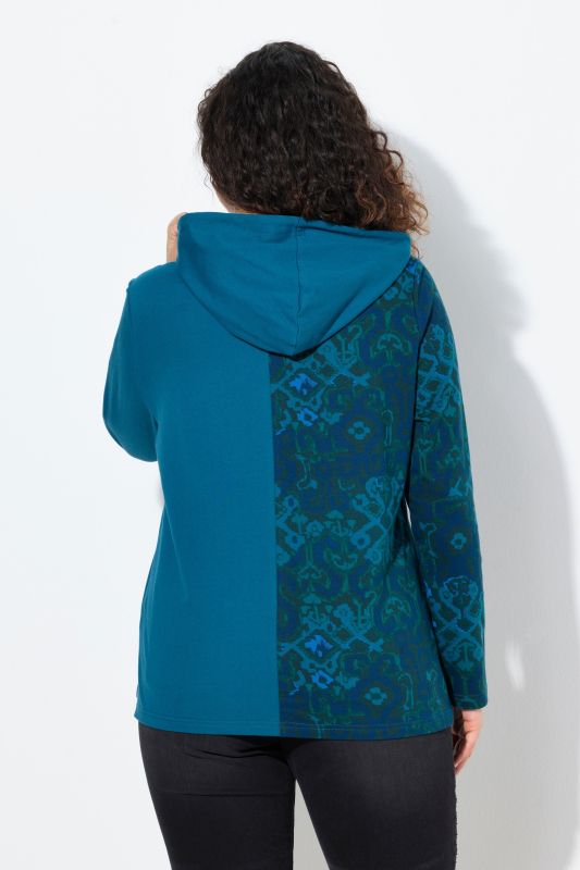 Split Print LOVE Hoodie