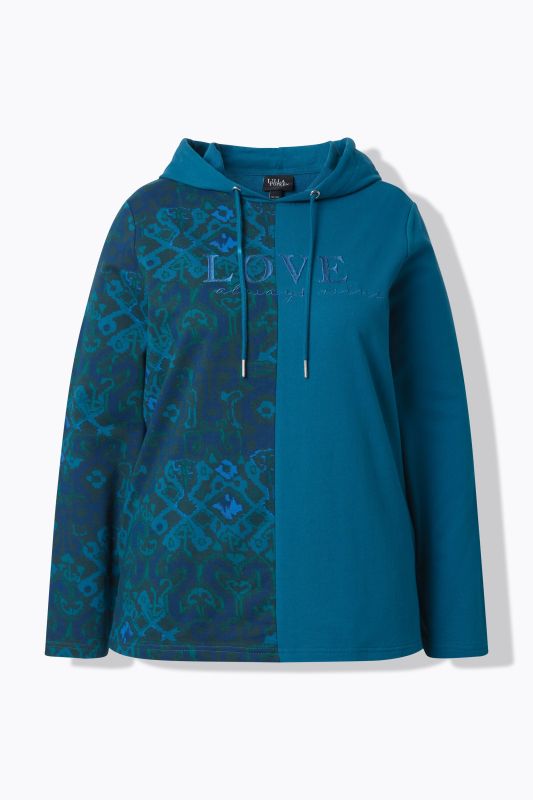 Split Print LOVE Hoodie