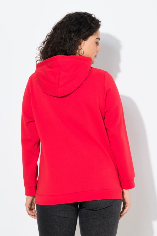 Decorative Lace-Up Hoodie