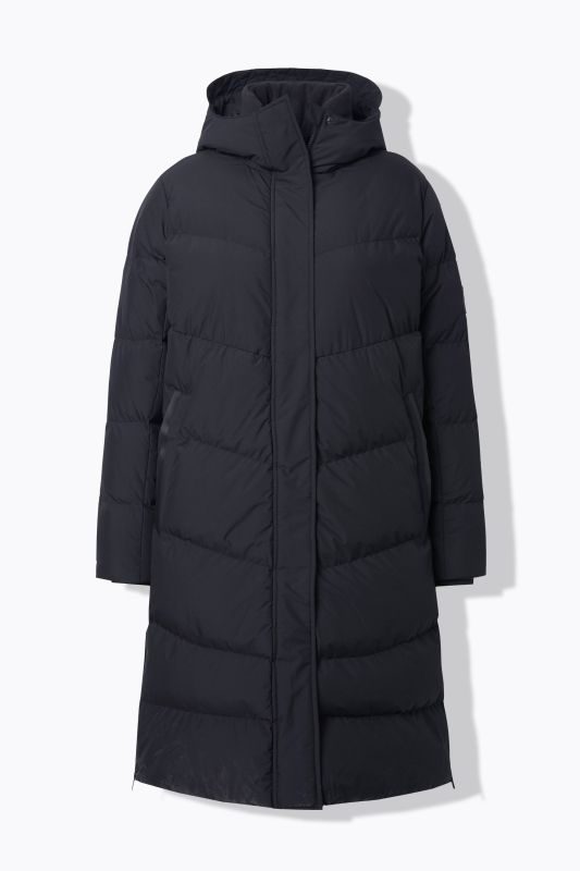 HYPRAR Longline Water-Repellent Quilted Coat