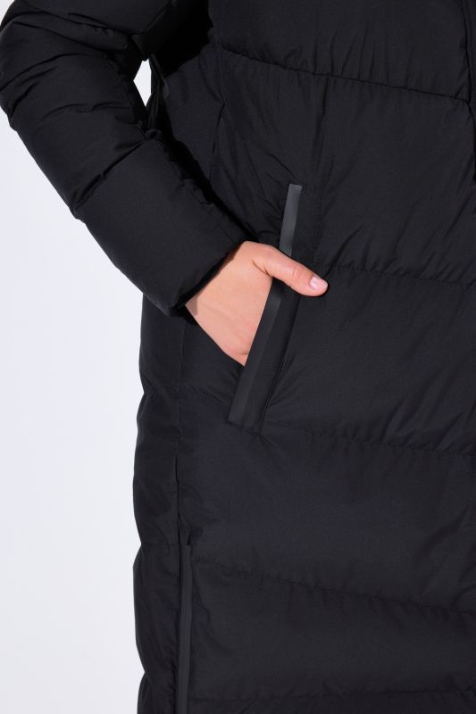 HYPRAR Longline Water-Repellent Quilted Coat