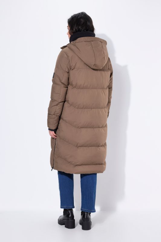 HYPRAR Longline Water-Repellent Quilted Coat