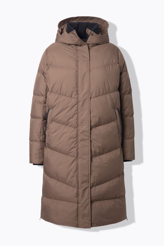 HYPRAR Longline Water-Repellent Quilted Coat
