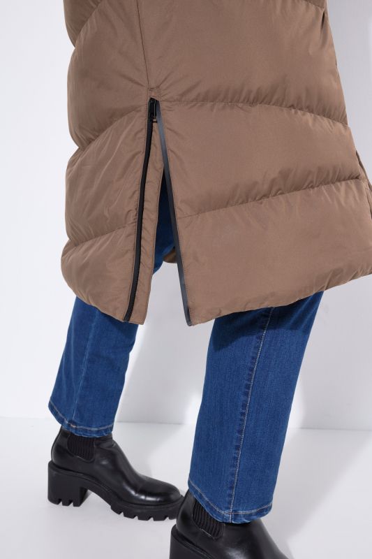 HYPRAR Longline Water-Repellent Quilted Coat