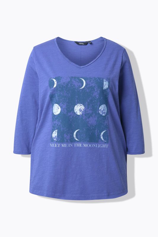 Meet Me In The Moonlight 3/4 Sleeve Graphic Tee