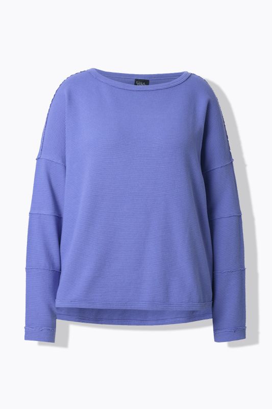 Inverted Seam Long Sleeve Sweatshirt