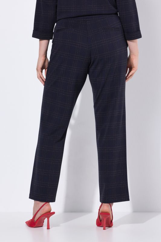 Glitter Check Punto di Roma Pants