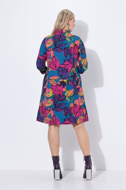 Lively Floral Punto di Roma Dress