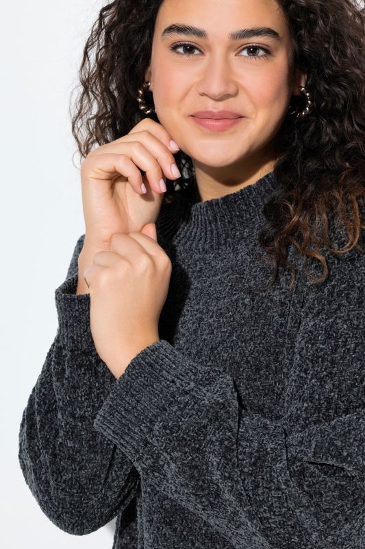 Chenille Long Sleeve Dress