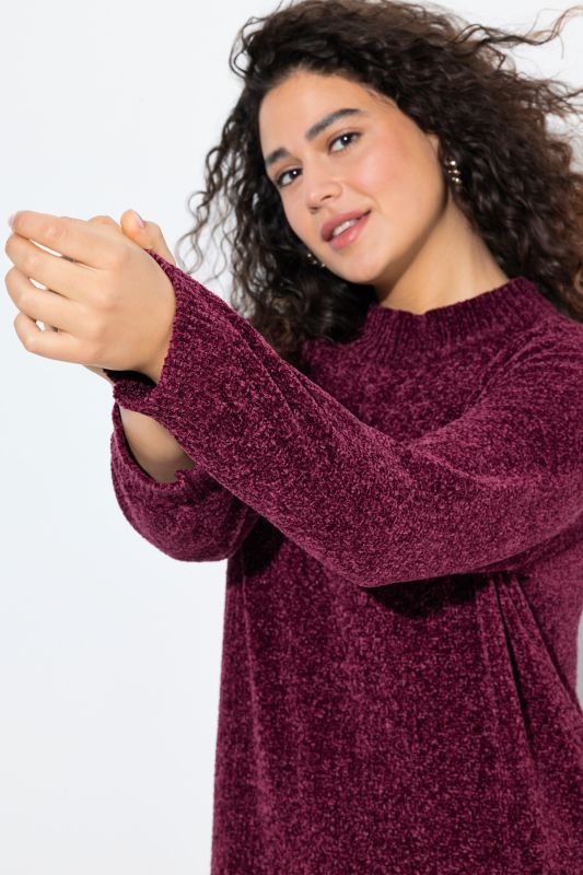 Chenille Long Sleeve Dress