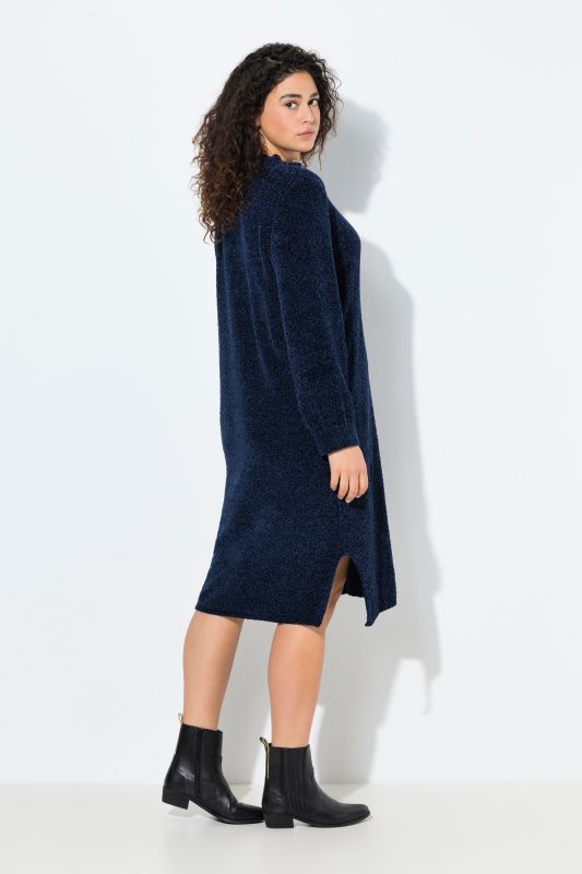 Chenille Long Sleeve Dress