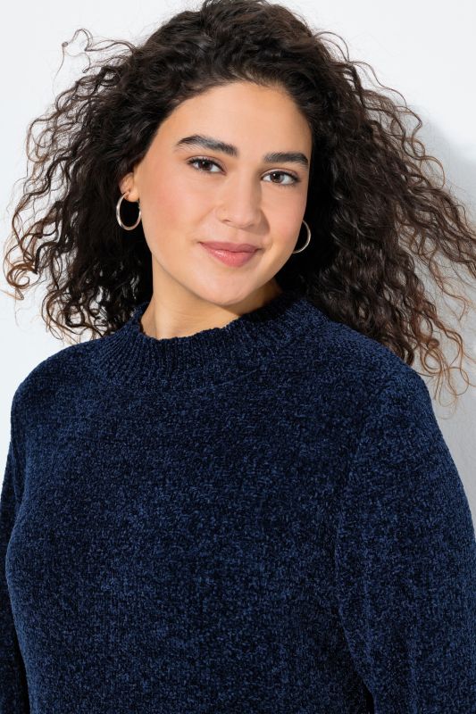 Chenille Long Sleeve Dress
