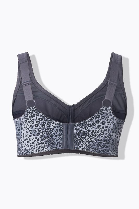 Leopard Print Relief Bra