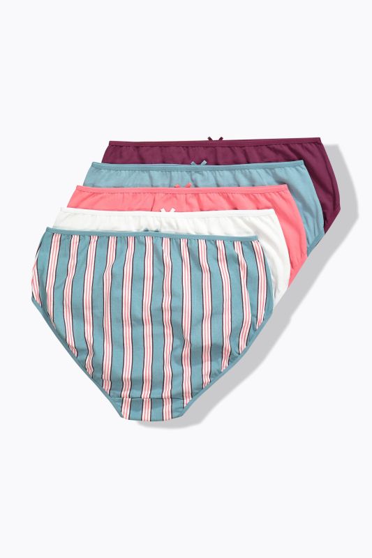 5 Pack of Panties- Striped