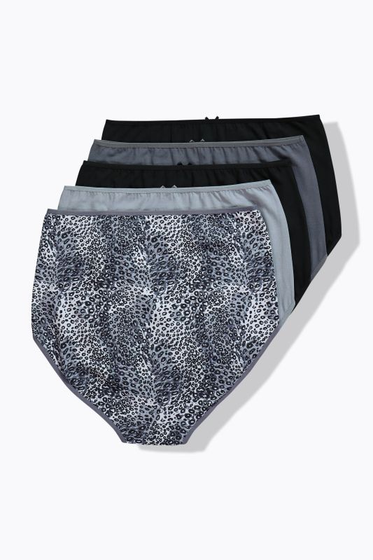 5 Pack of Panties- Leopard Print