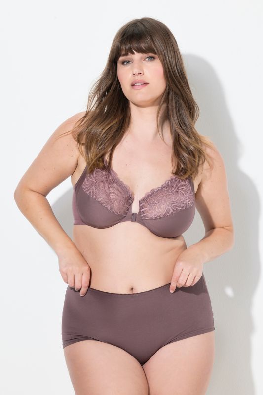4 Pack Lace Panel Hipster Panties