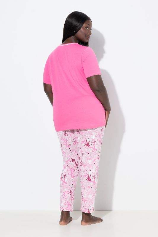 Think Pink Two Piece Pajama Set