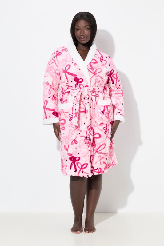 Think Pink Plush Bathrobe