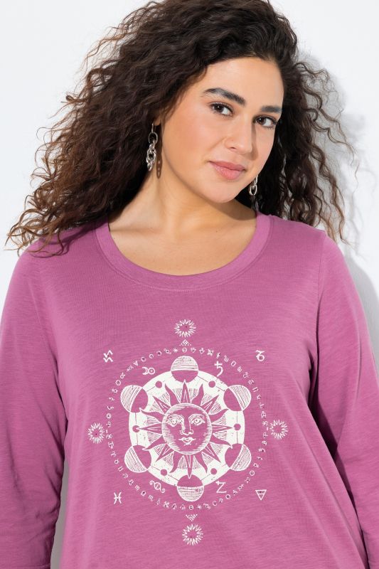 Rebel 3/4 Sleeve Graphic Tee