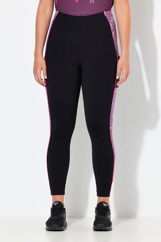 Quick Drying Botanical Print Sport Leggings
