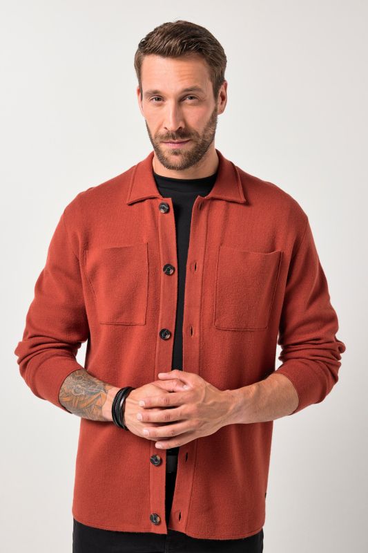 Strick-Overshirt FLEXNAMIC®