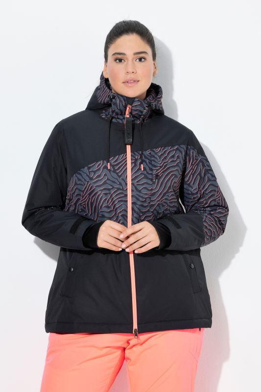 Neon Ripple Performance Snow Coat