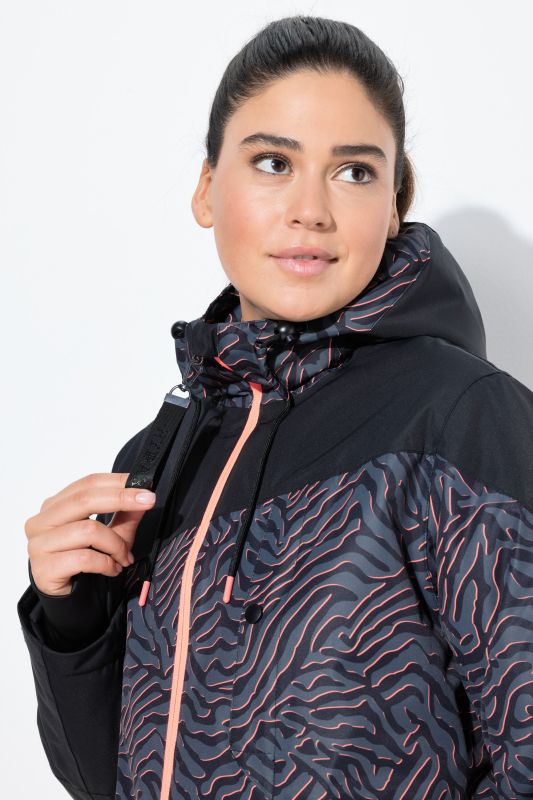 Neon Ripple Performance Snow Coat