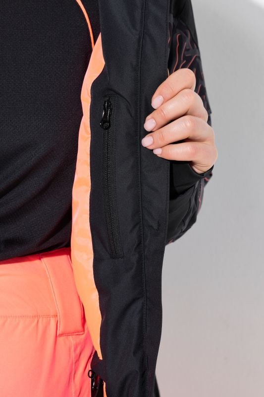 Neon Ripple Performance Snow Coat