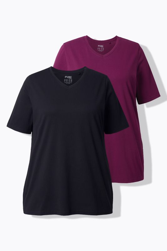 2 Pack of Eco Cotton Basic Tees