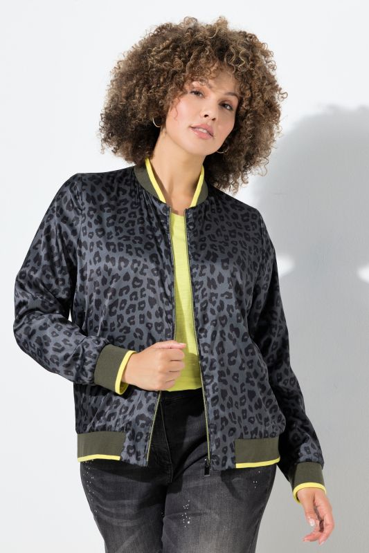Яке с леопардов принт